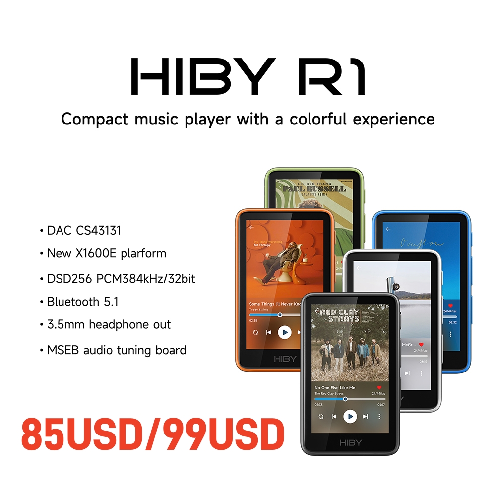 100% Original HiBy R1 HiFi Mus - đánh giá và giá Audio Music Web