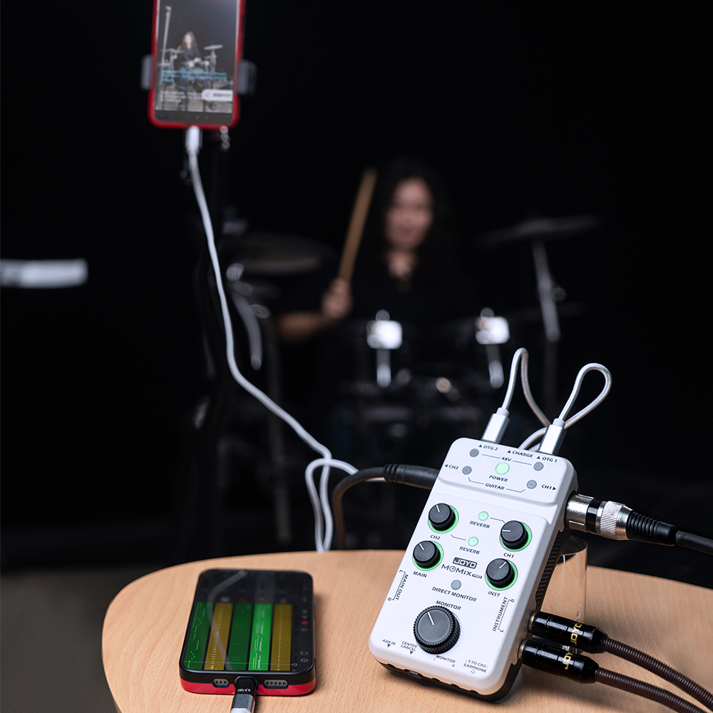 JOYO Audio Mixer MOMIX PRO Sui - đánh giá và giá Audio Music Instrumental
