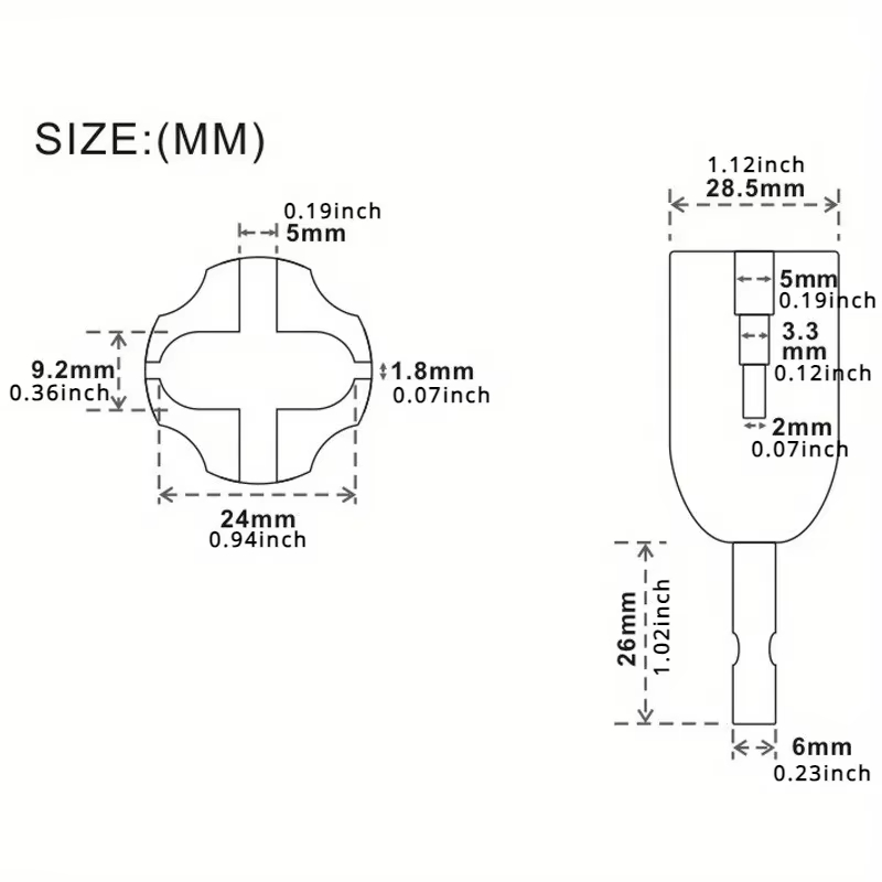 Miwayer  1/2PCS  Electric Guit - đánh giá và giá Guitar Slide Tube