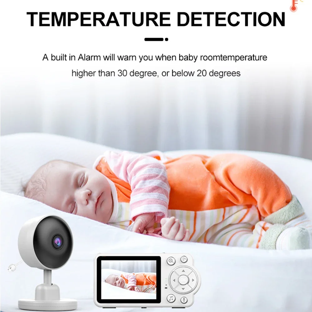2.8 Inch Video Baby Monitor Di - đánh giá và giá Audio Hd Music