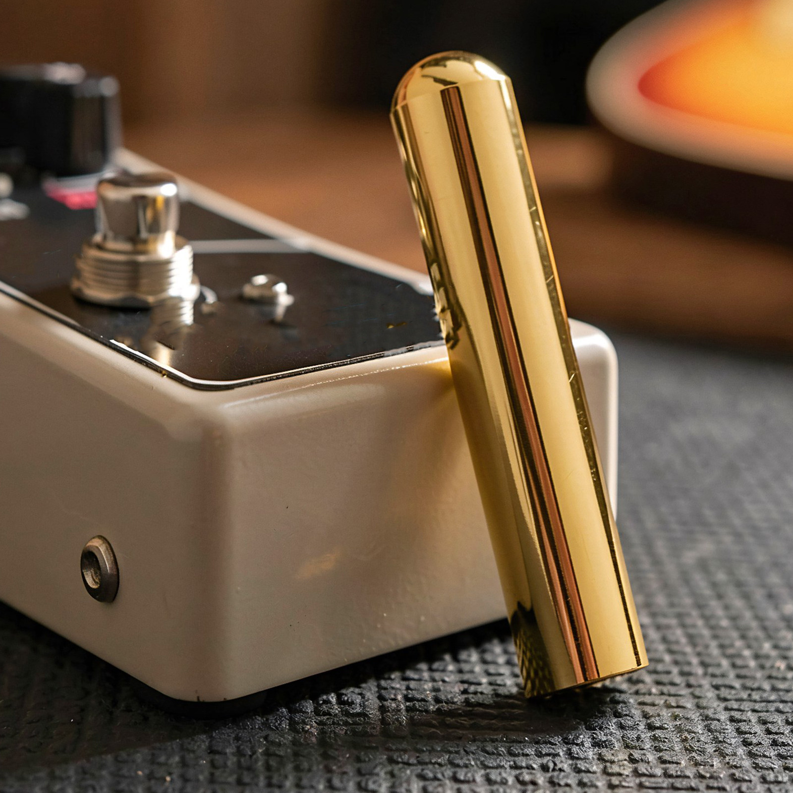 Solid Steel Guitar Slide Golde - đánh giá và giá Guitar Slide Tube