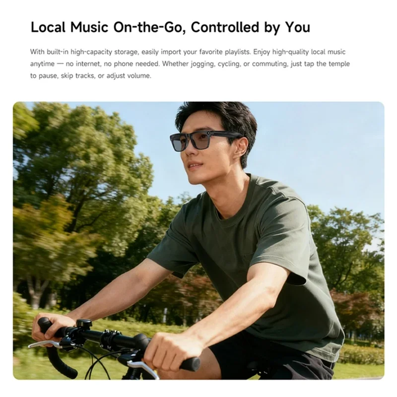 AI Smart Glasses 8K HD Photoch - đánh giá và giá Audio To Music